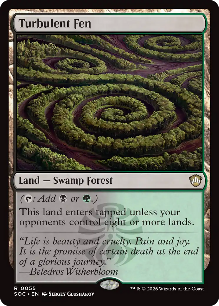 Turbulent Fen [Secrets of Strixhaven Commander] | Empire Gaming NC