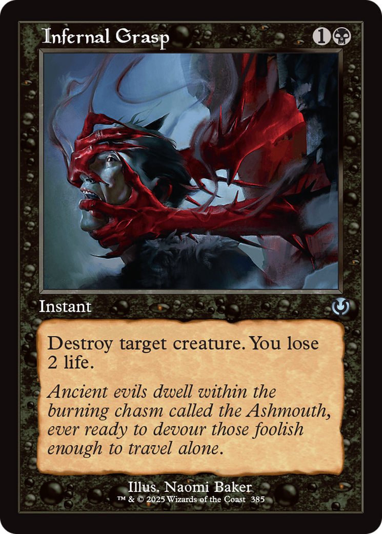 Infernal Grasp (Retro Frame) [Innistrad Remastered] | Empire Gaming NC