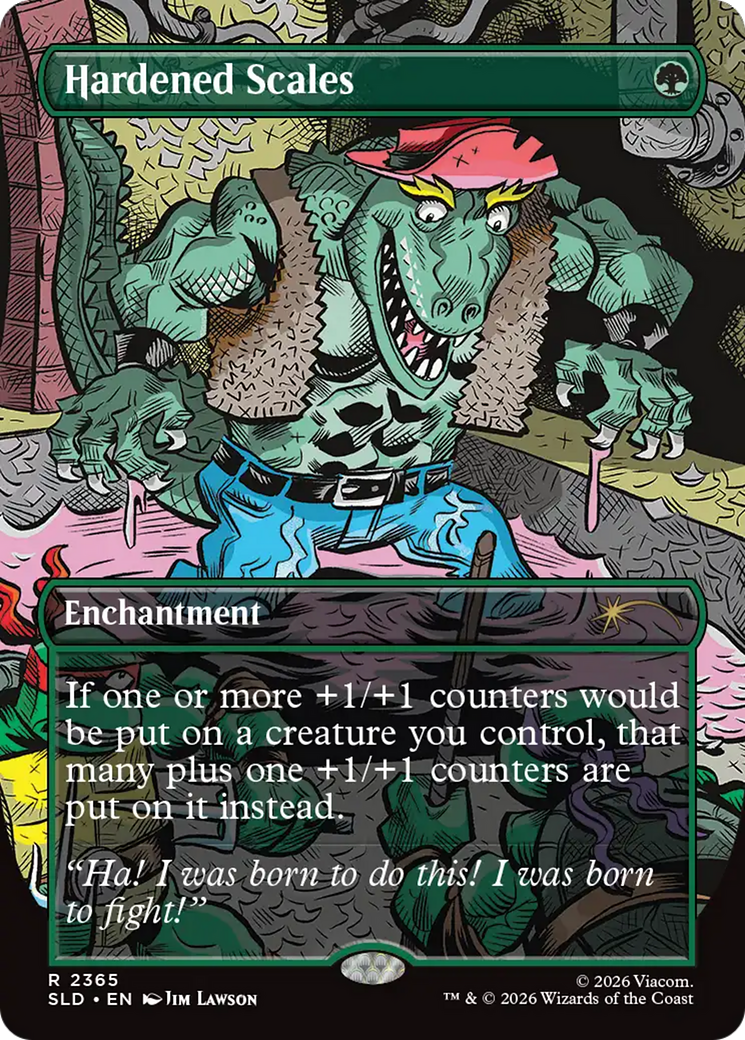 Hardened Scales [Secret Lair Drop Series] | Empire Gaming NC