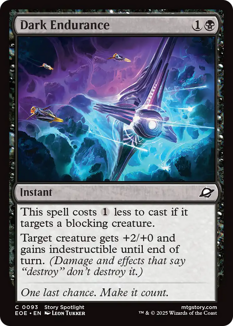 Dark Endurance [Edge of Eternities] | Empire Gaming NC