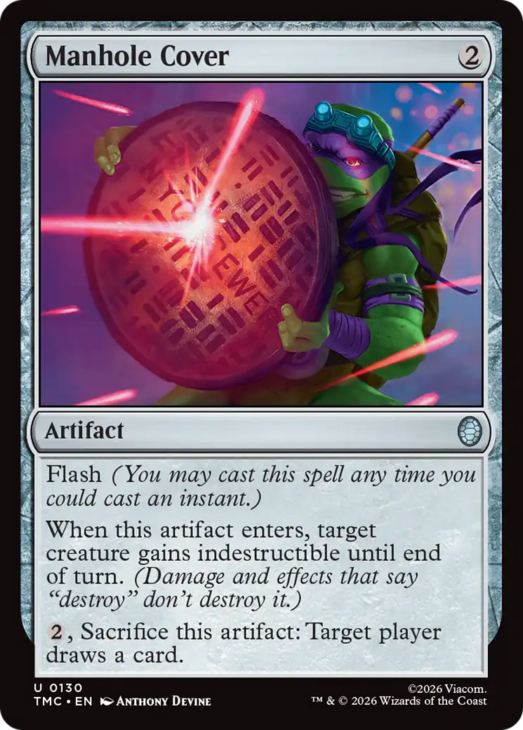 Manhole Cover [Teenage Mutant Ninja Turtles Commander] | Empire Gaming NC
