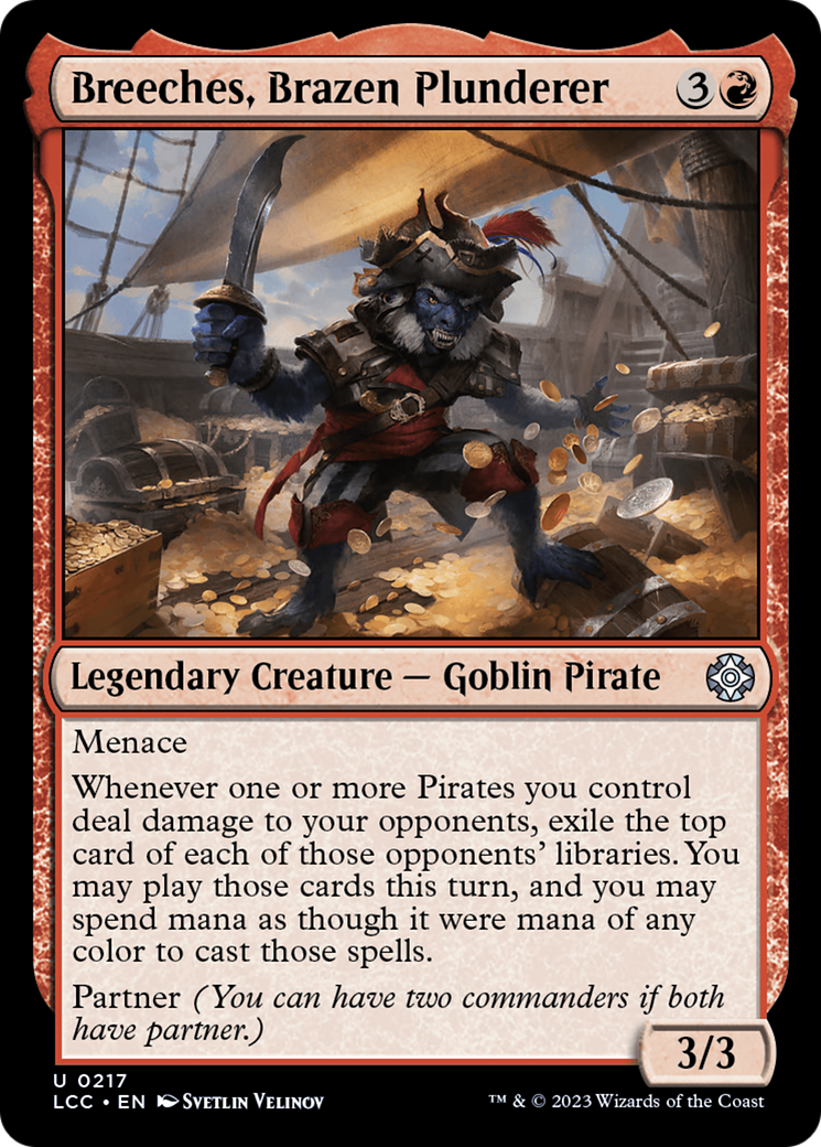 Breeches, Brazen Plunderer [The Lost Caverns of Ixalan Commander] | Empire Gaming NC