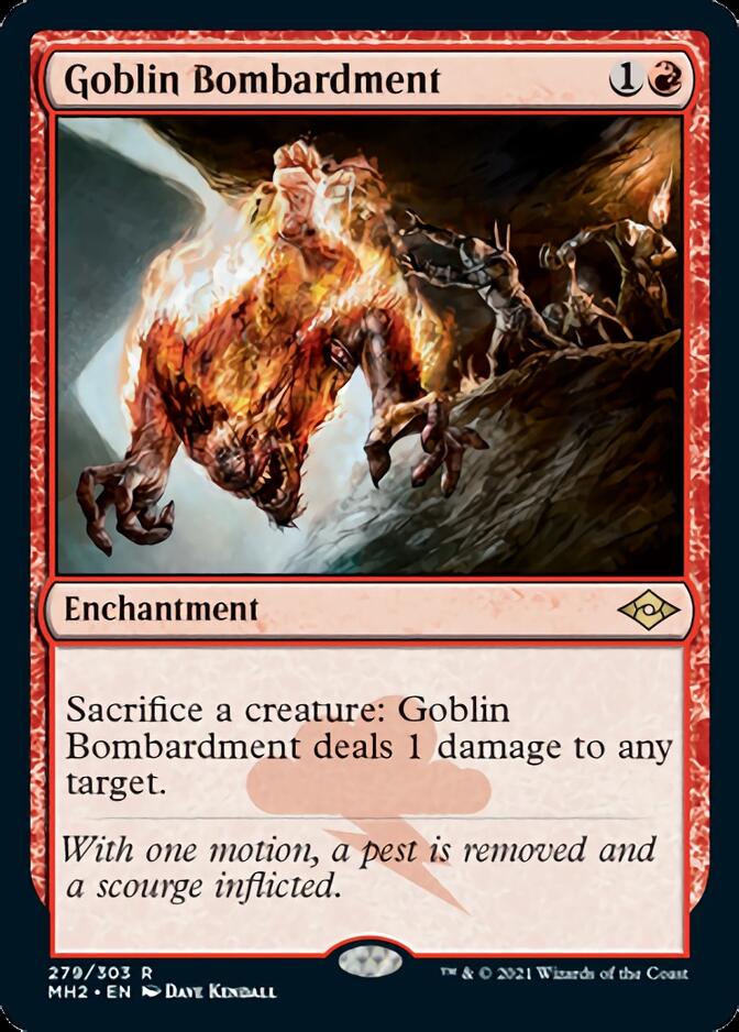 Goblin Bombardment (Foil Etched) [Modern Horizons 2] | Empire Gaming NC