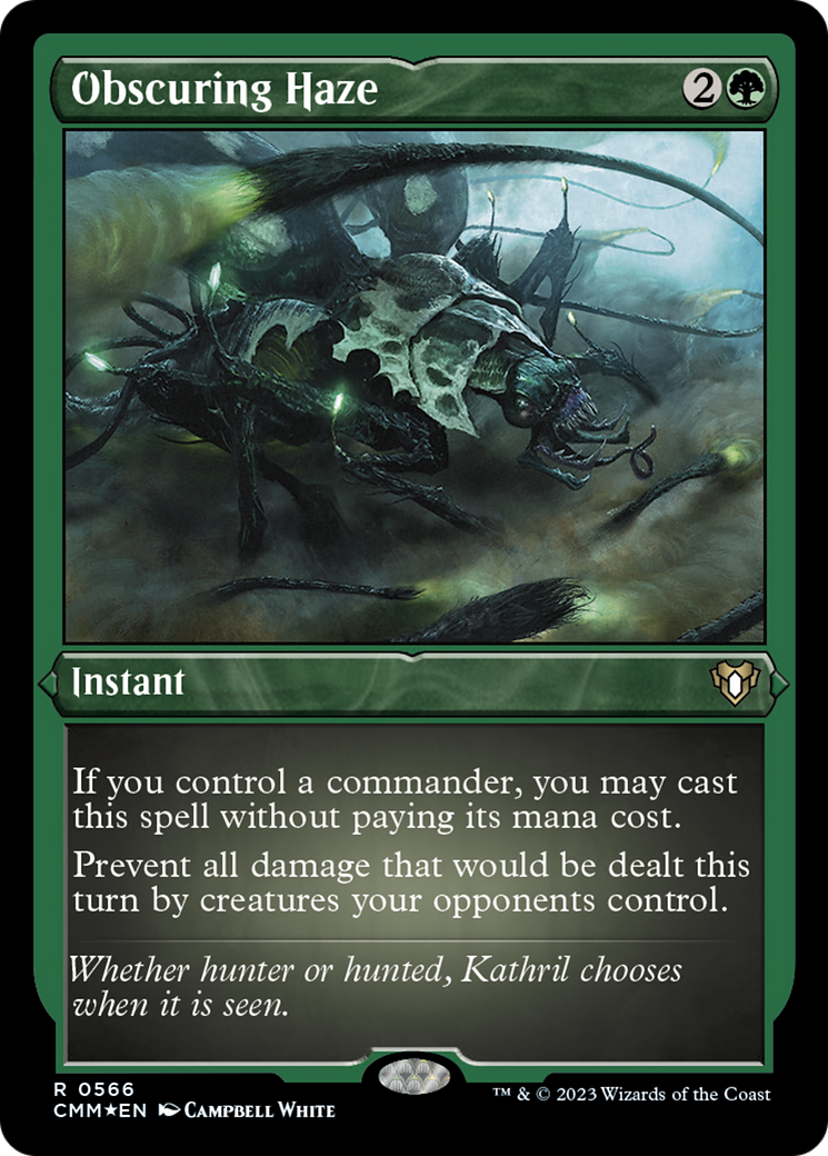 Obscuring Haze (Foil Etched) [Commander Masters] | Empire Gaming NC