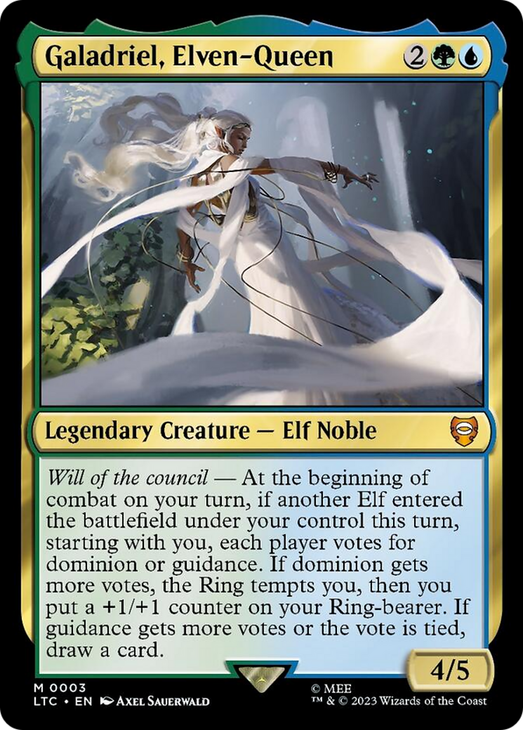 Galadriel, Elven-Queen [The Lord of the Rings: Tales of Middle-Earth Commander] | Empire Gaming NC