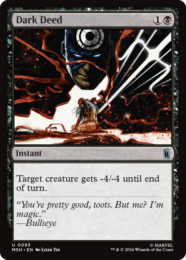 Dark Deed [Marvel Super Heroes] | Empire Gaming NC