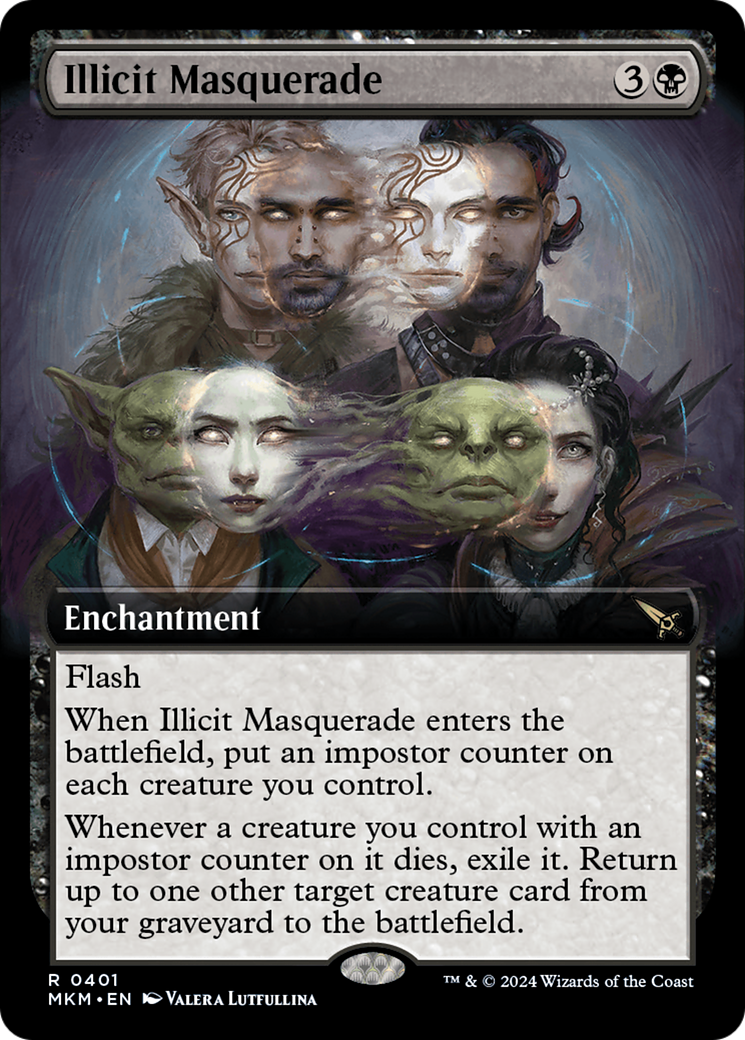 Illicit Masquerade (Extended Art) [Murders at Karlov Manor] | Empire Gaming NC