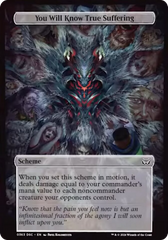 You Will Know True Suffering (Full Art) [Duskmourn: Archenemy] | Empire Gaming NC