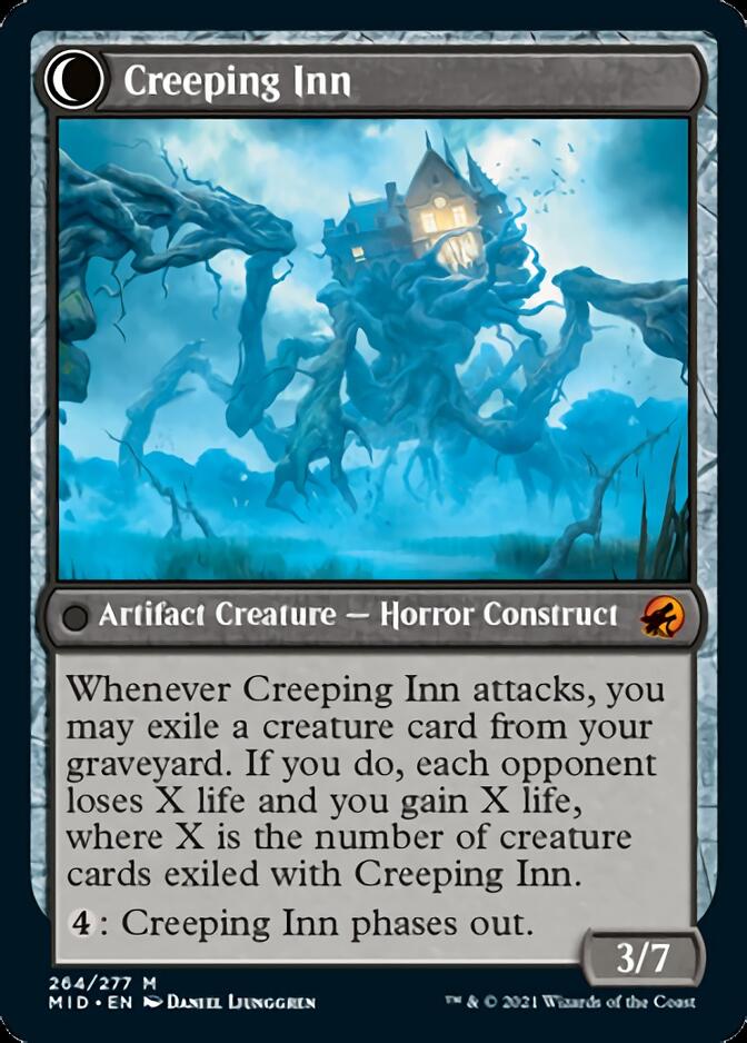 Hostile Hostel // Creeping Inn [Innistrad: Midnight Hunt] | Empire Gaming NC