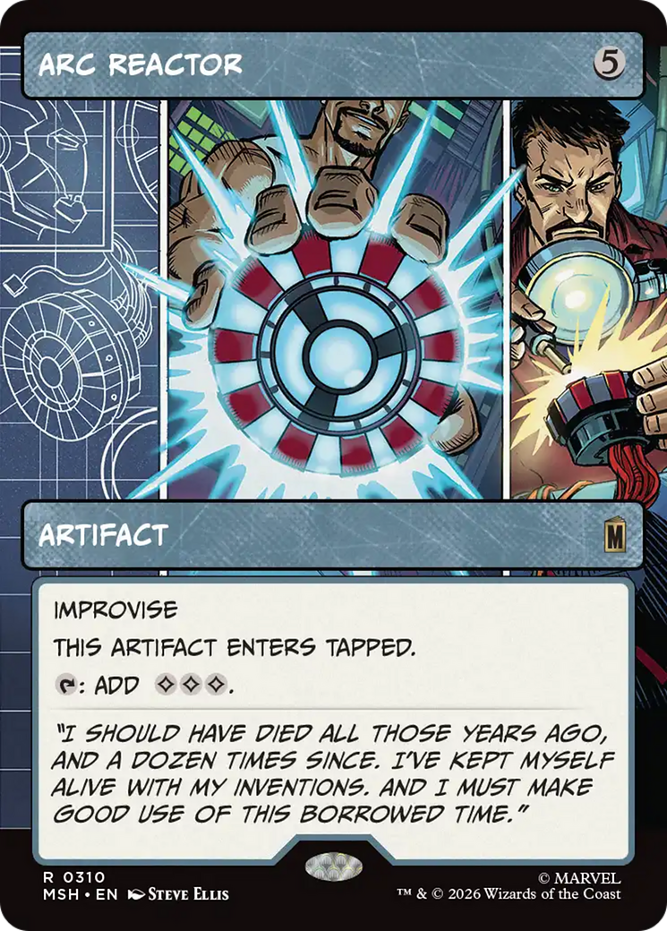 Arc Reactor (Borderless) [Marvel Super Heroes] | Empire Gaming NC