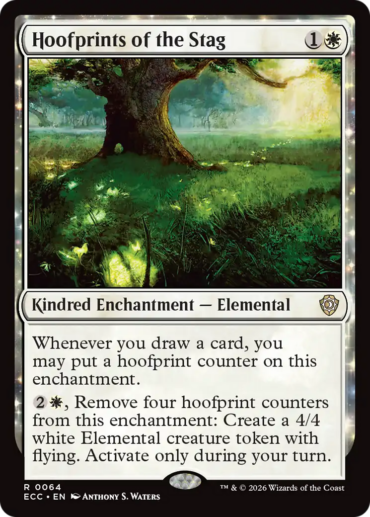 Hoofprints of the Stag [Lorwyn Eclipsed Commander] | Empire Gaming NC
