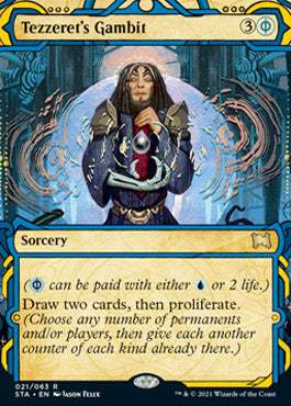 Tezzeret's Gambit (Foil Etched) [Strixhaven: Mystical Archive] | Empire Gaming NC