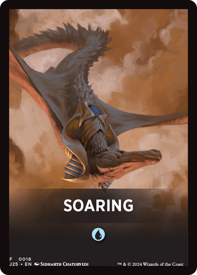 Soaring Theme Card [Foundations Jumpstart Front Cards] | Empire Gaming NC