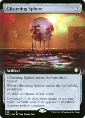 Glistening Sphere (Extended Art) [Phyrexia: All Will Be One Commander] | Empire Gaming NC