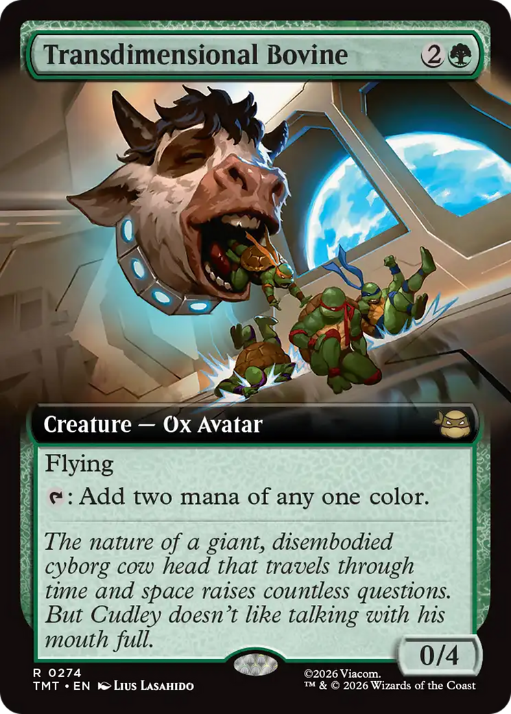 Transdimensional Bovine (Extended Art) [Teenage Mutant Ninja Turtles] | Empire Gaming NC
