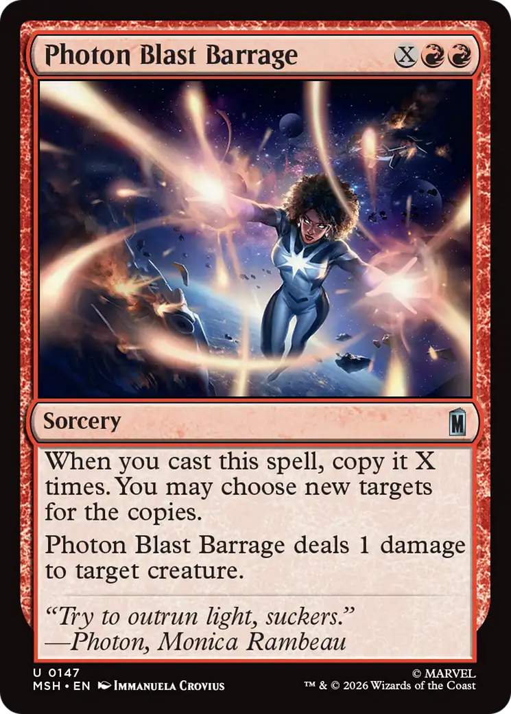 Photon Blast Barrage [Marvel Super Heroes] | Empire Gaming NC