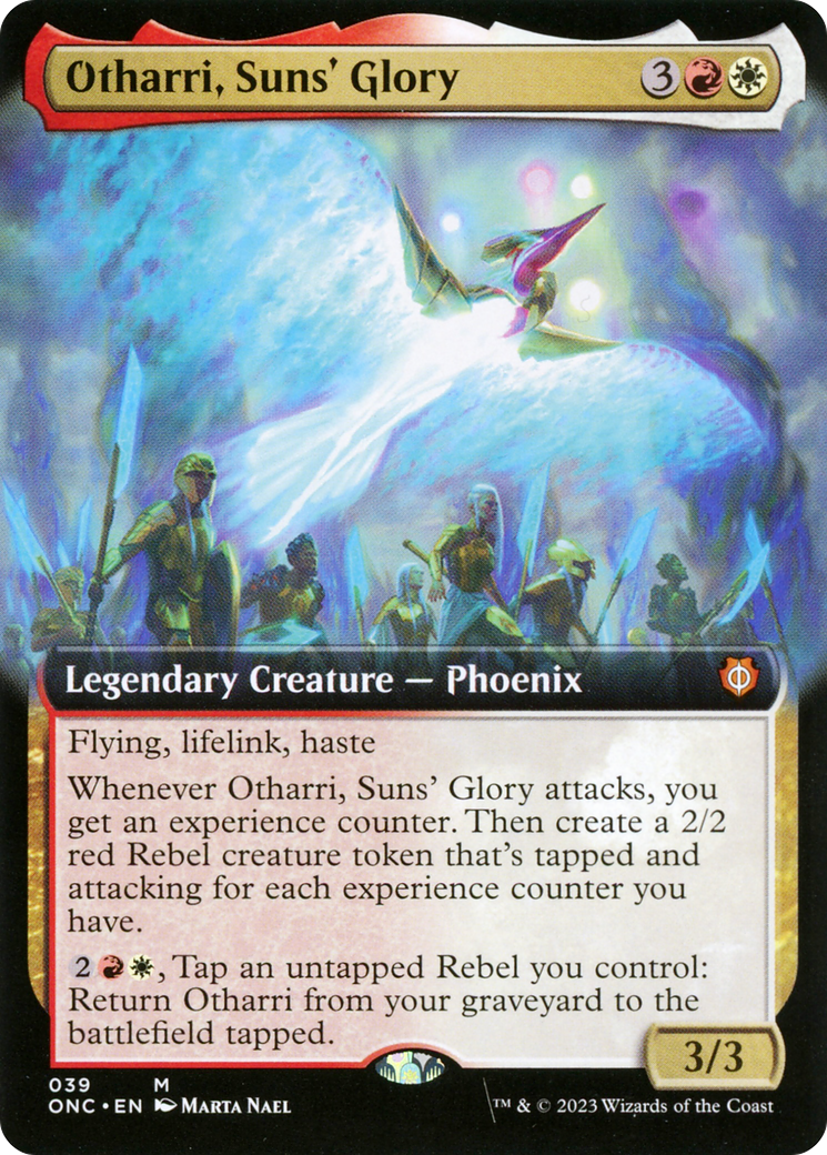 Otharri, Suns' Glory (Extended Art) [Phyrexia: All Will Be One Commander] | Empire Gaming NC