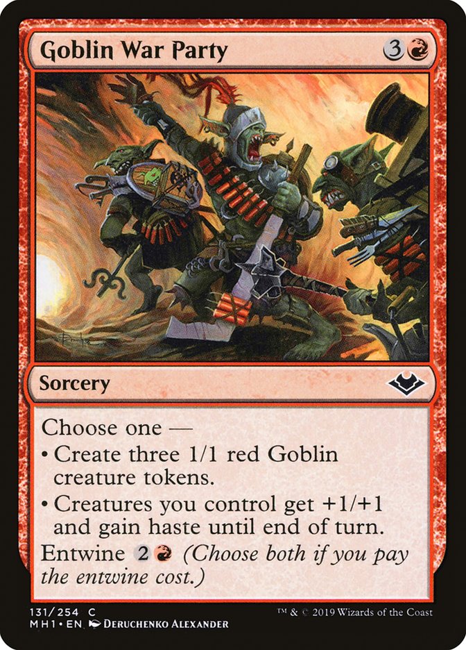 Goblin War Party [Modern Horizons] | Empire Gaming NC