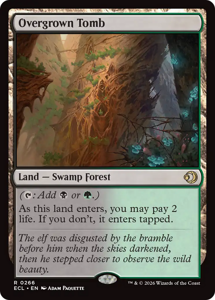 Overgrown Tomb [Lorwyn Eclipsed] | Empire Gaming NC