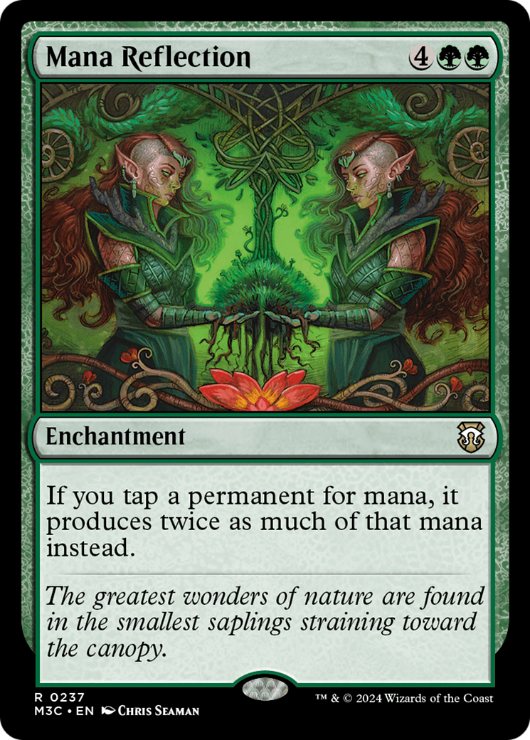 Mana Reflection (Ripple Foil) [Modern Horizons 3 Commander] | Empire Gaming NC