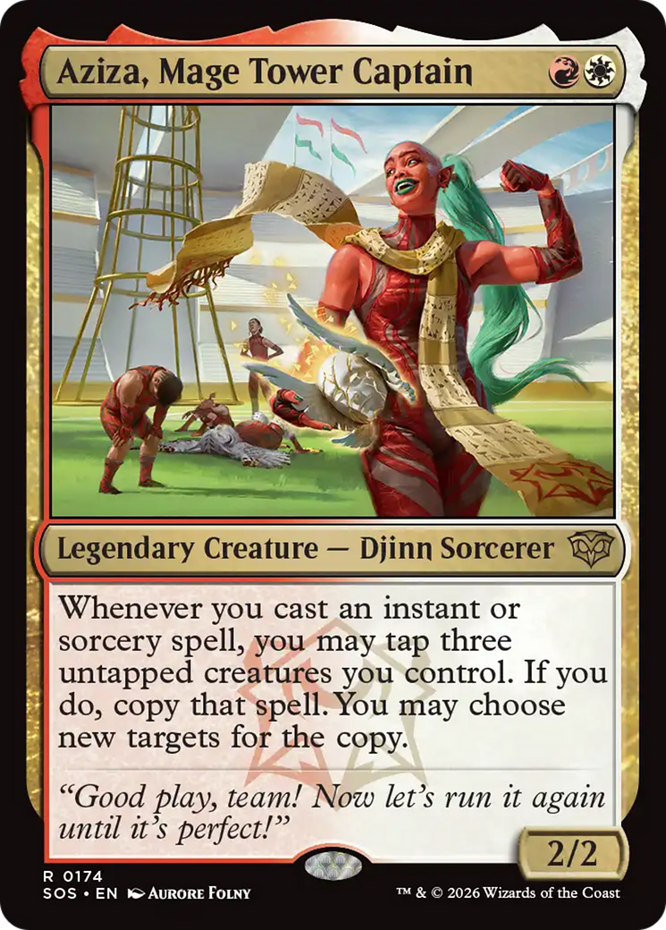 Aziza, Mage Tower Captain [Secrets of Strixhaven] | Empire Gaming NC