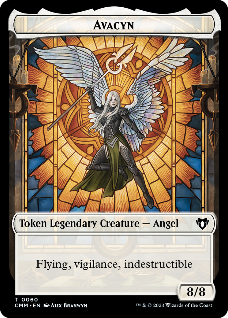 Copy (54) // Avacyn Double-Sided Token [Commander Masters Tokens] | Empire Gaming NC