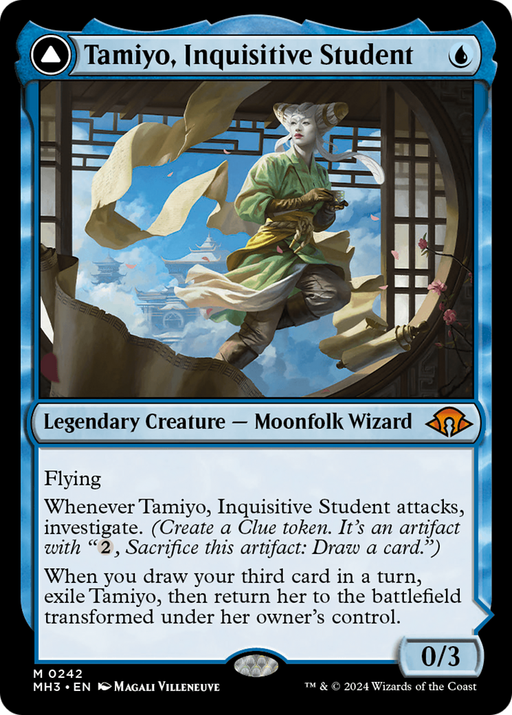 Tamiyo, Inquisitive Student // Tamiyo, Seasoned Scholar [Modern Horizons 3] | Empire Gaming NC