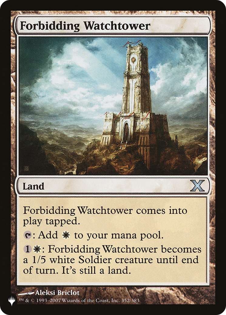 Forbidding Watchtower [The List] | Empire Gaming NC