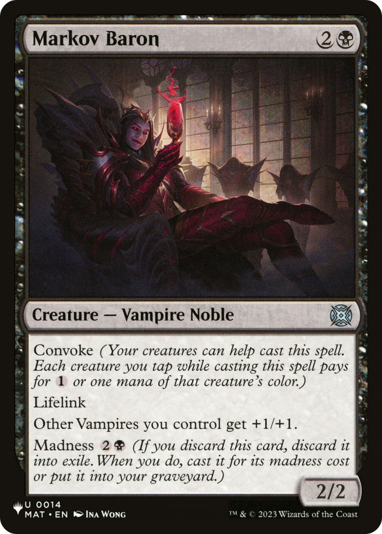 Markov Baron [The List] | Empire Gaming NC