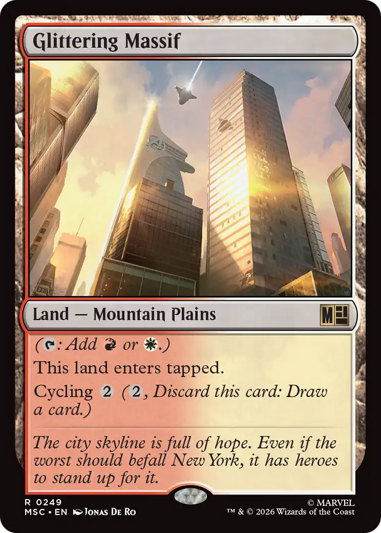 Glittering Massif [Marvel Super Heroes Commander] | Empire Gaming NC