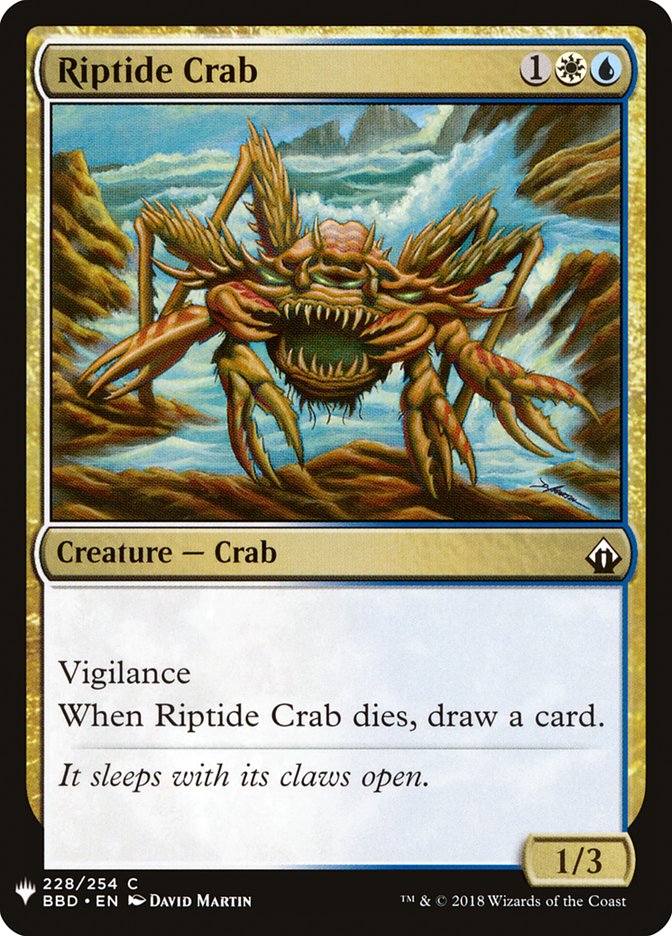 Riptide Crab [Mystery Booster] | Empire Gaming NC