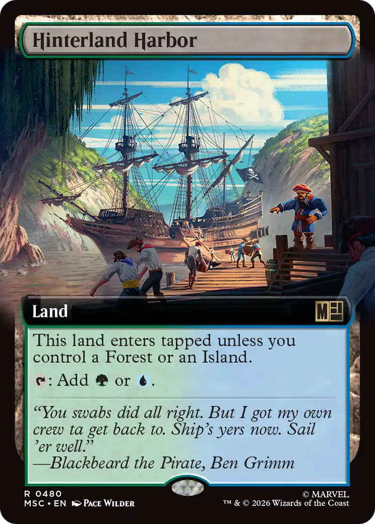 Hinterland Harbor (Extended Art) [Marvel Super Heroes Commander] | Empire Gaming NC