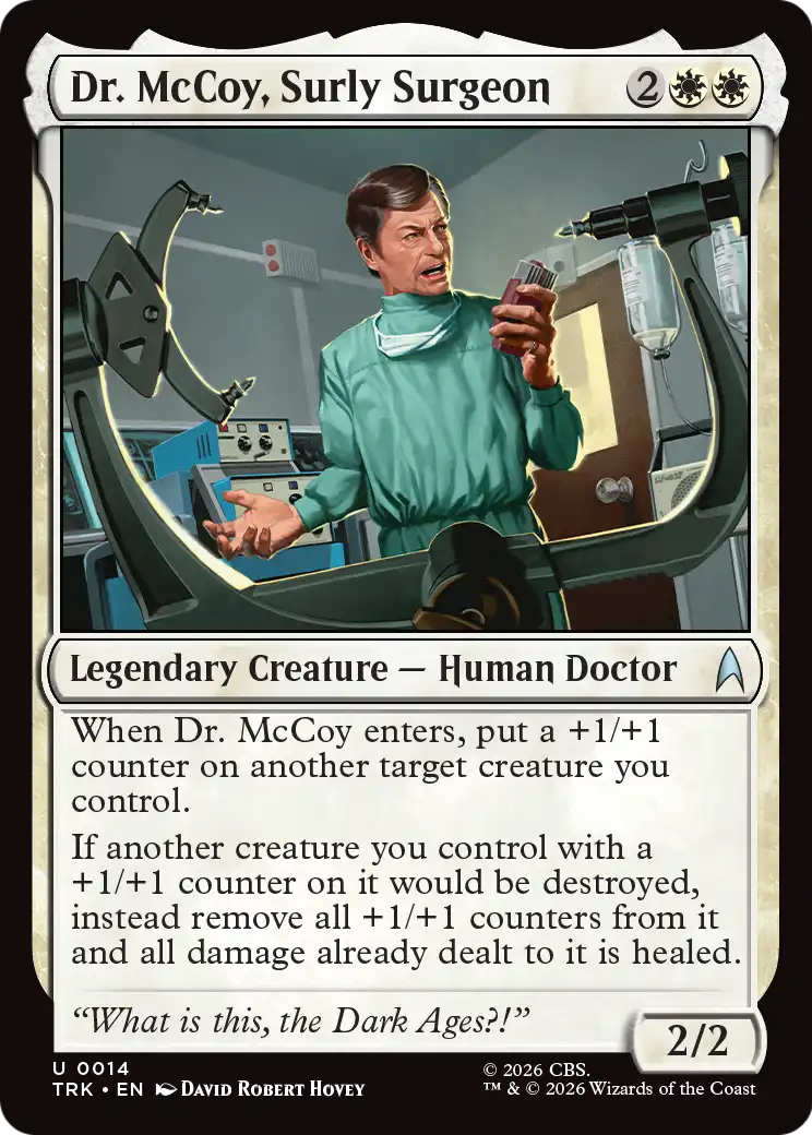 Dr. McCoy, Surly Surgeon [Star Trek] | Empire Gaming NC