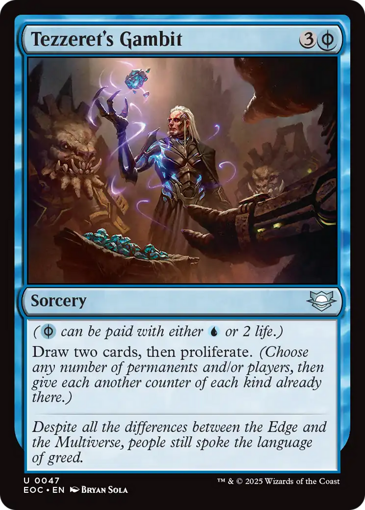 Tezzeret's Gambit [Edge of Eternities Commander] | Empire Gaming NC