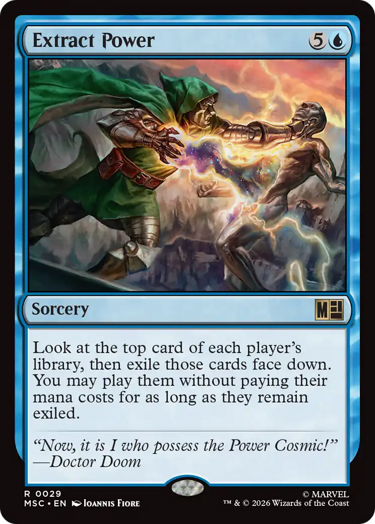Extract Power [Marvel Super Heroes Commander] | Empire Gaming NC