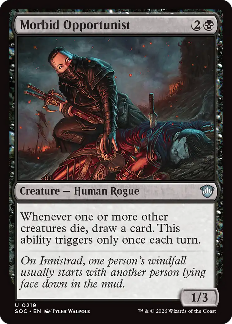 Morbid Opportunist [Secrets of Strixhaven Commander] | Empire Gaming NC