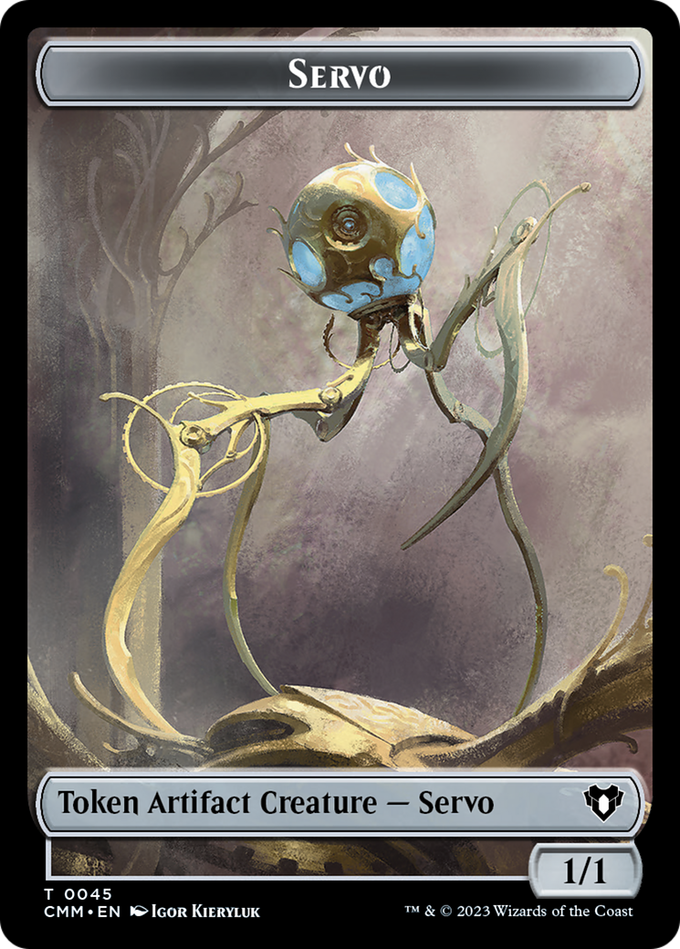 Servo Token [Commander Masters Tokens] | Empire Gaming NC