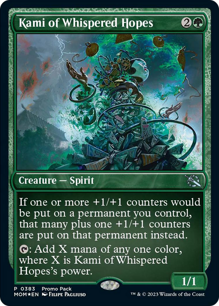 Kami of Whispered Hopes (Promo Pack) [March of the Machine Promos] | Empire Gaming NC