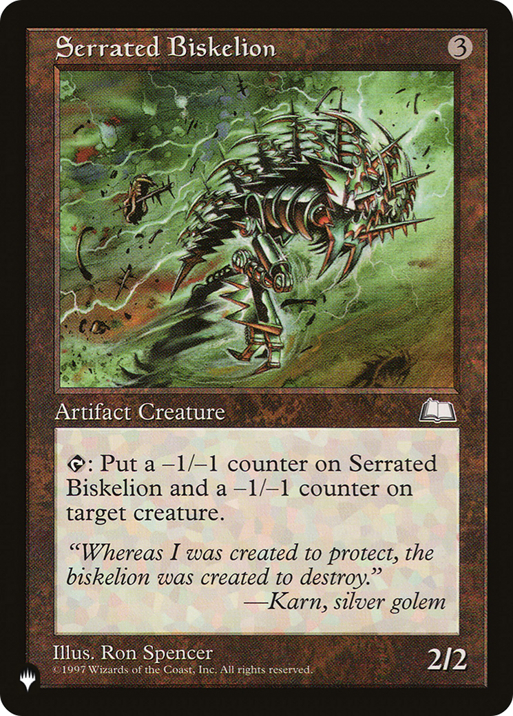 Serrated Biskelion [The List Reprints] | Empire Gaming NC