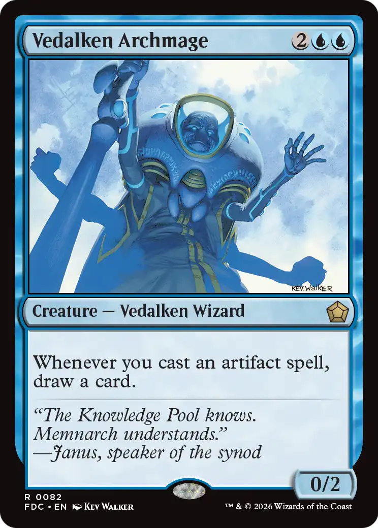 Vedalken Archmage [Foundations Commander] | Empire Gaming NC