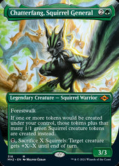 Chatterfang, Squirrel General (Borderless Alternate Art) [Modern Horizons 2] | Empire Gaming NC