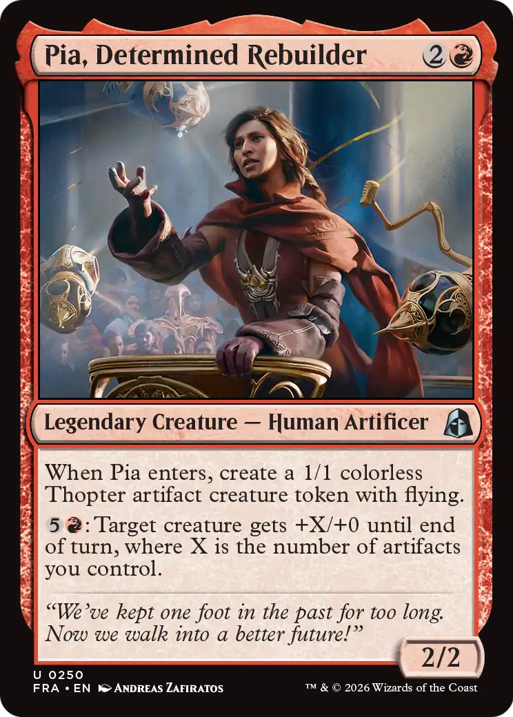Pia, Determined Rebuilder [Reality Fracture] | Empire Gaming NC
