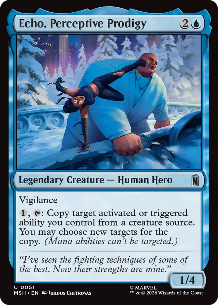 Echo, Perceptive Prodigy [Marvel Super Heroes] | Empire Gaming NC