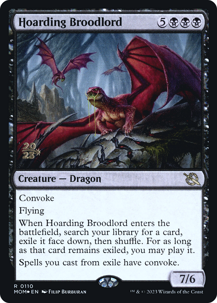 Hoarding Broodlord [March of the Machine Prerelease Promos] | Empire Gaming NC