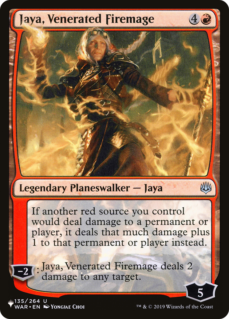 Jaya, Venerated Firemage [The List] | Empire Gaming NC