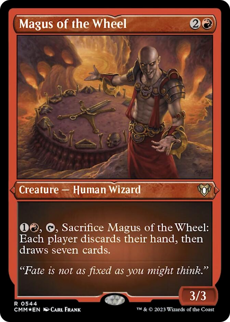 Magus of the Wheel (Foil Etched) [Commander Masters] | Empire Gaming NC