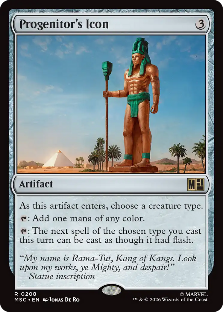 Progenitor's Icon [Marvel Super Heroes Commander] | Empire Gaming NC