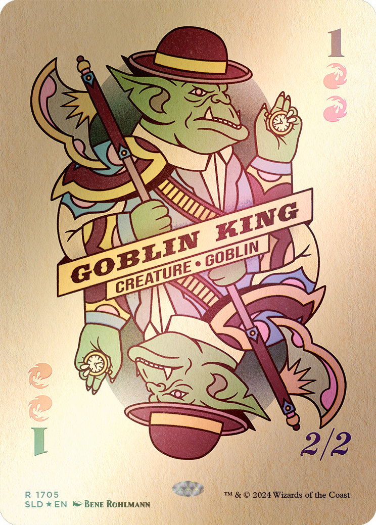 Goblin King (1705) (Rainbow Foil) [Secret Lair Drop Series] | Empire Gaming NC