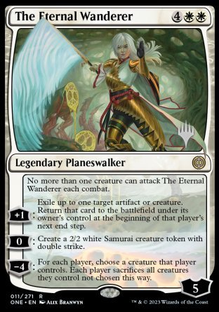 The Eternal Wanderer (Promo Pack) [Phyrexia: All Will Be One Promos] | Empire Gaming NC