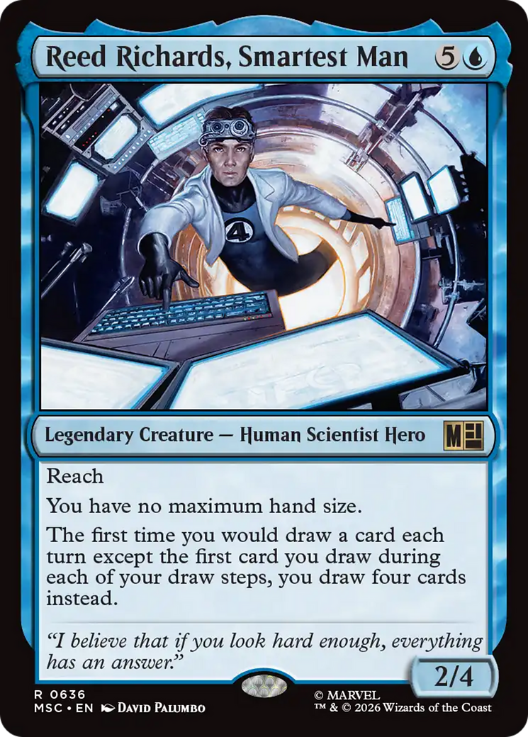 Reed Richards, Smartest Man [Marvel Super Heroes Commander] | Empire Gaming NC